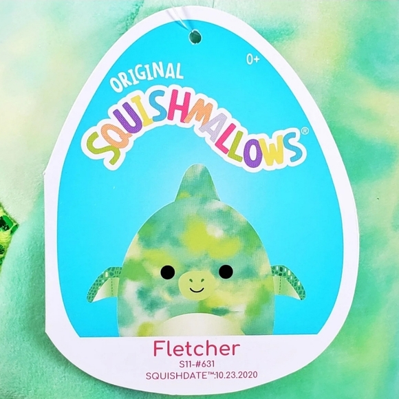 Squishmallow Fletcher the Pterodactyl 11" Ultrasoft Stuffed Dino Plush Toy NWT - Picture 10 of 12